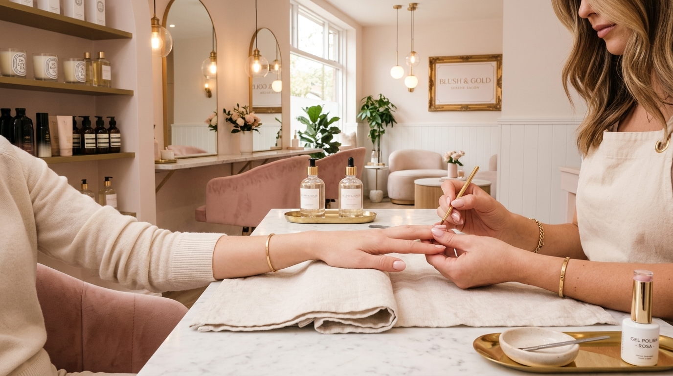 Salón de Uñas Lunea Nails Ambiente